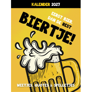 Biertje! scheurkalender 2027