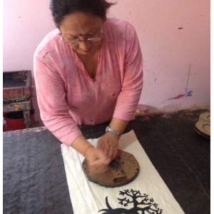 blokdruk-labyrint-meditatiekussen-nepal-fairtrade