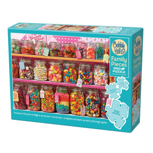 Cobble Hill Candy Counter Family Pieces puzzel 350 stukjes