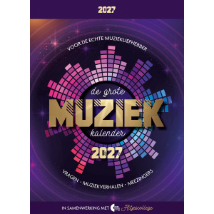 De Grote Muziekkalender 2027 scheurkalender