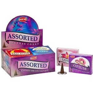 hem-wierook-kegel-assortie-aloevera-lotus-opium-sandalo-vanilla-whitesage