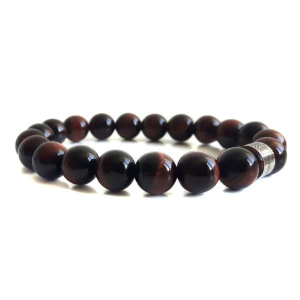 heren-armband-rood-tijgeroog-3