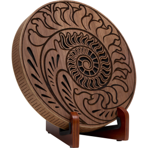 meinl_rain_disk_10_inch_met_houten_standaard