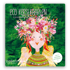 zintenz_eco_kerstkaartenset_kks26_met_kleurrijke_bloemenillustratie