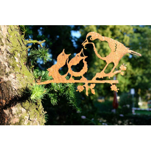 geluksvogel-roodborstje-met-jongen-metal-bird-roest-1514_a